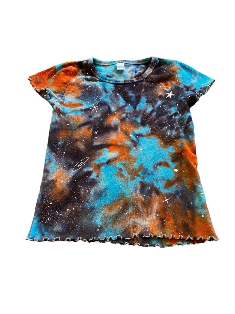Galaxy Dyed Kids Tee || 8